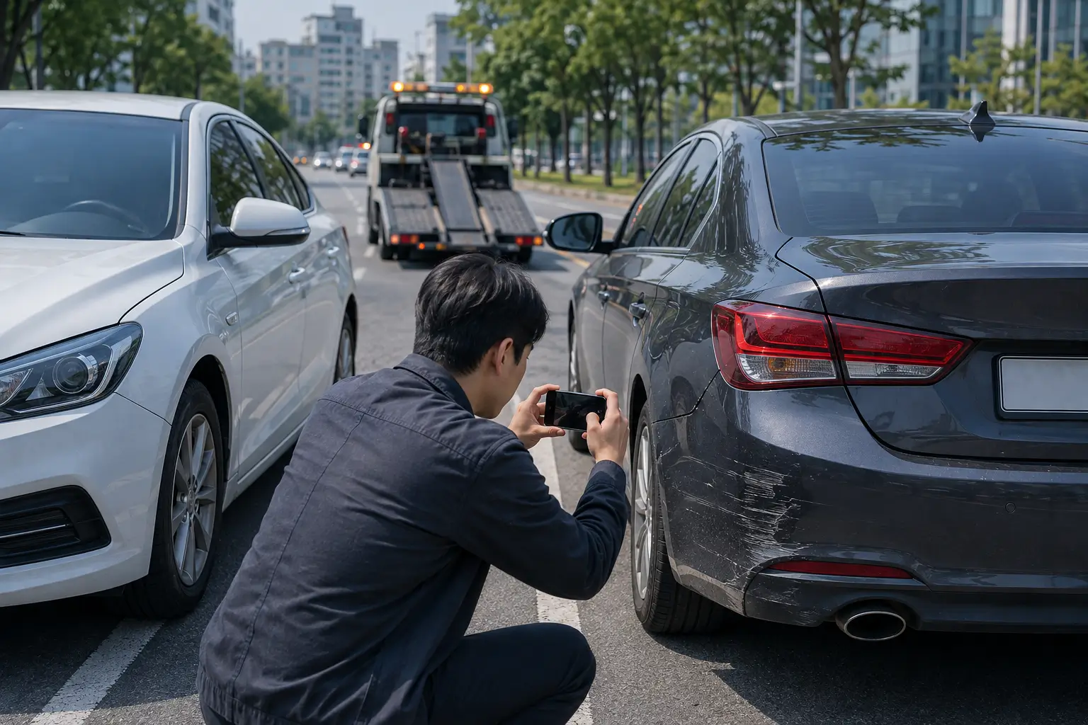 사설 견인차 사고 대처