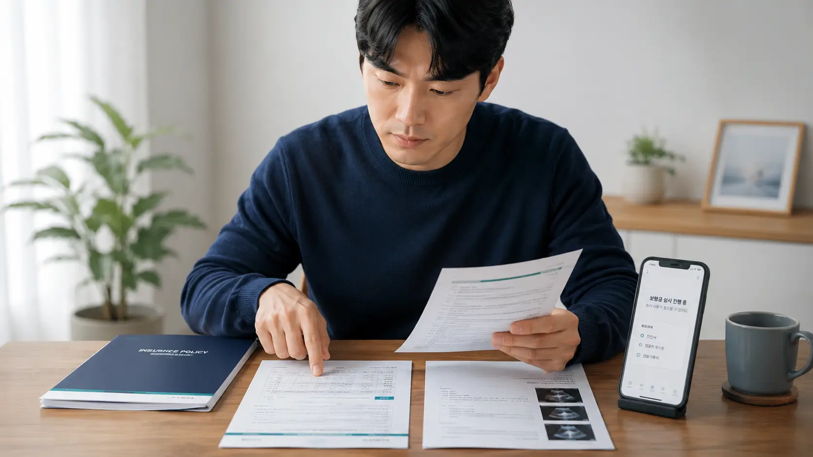 실손보험 청구 거절 후 보험약관과 진료비 내역, 의료기록을 비교해 확인하는 소비자
