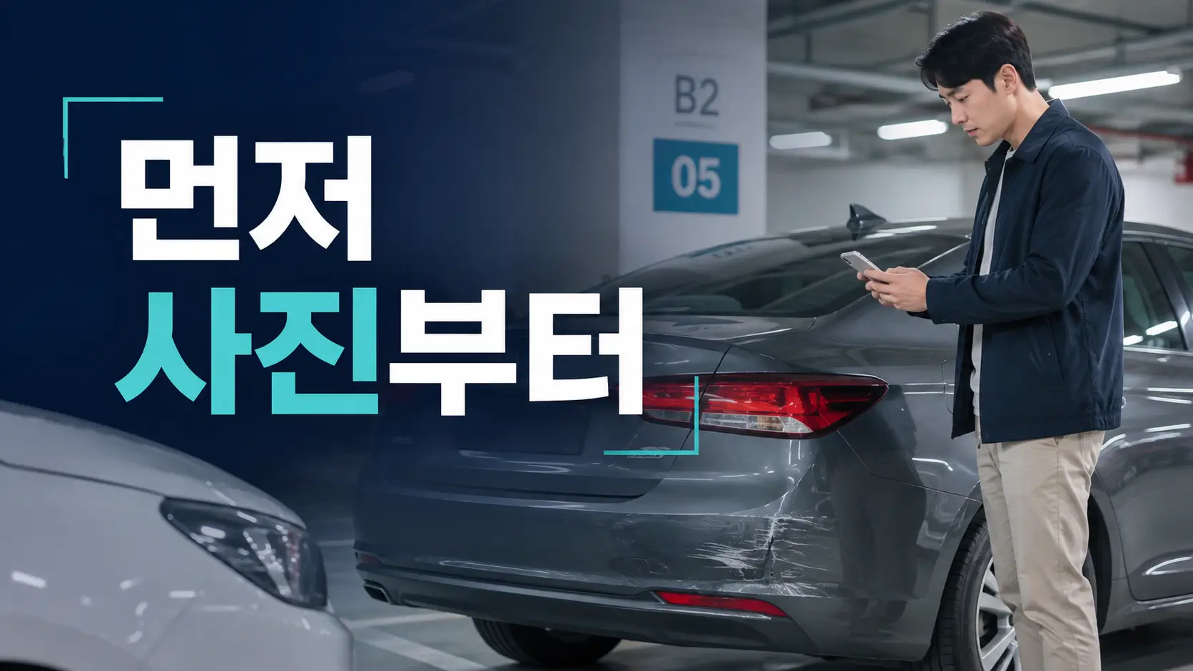 주차장 접촉사고 대처법