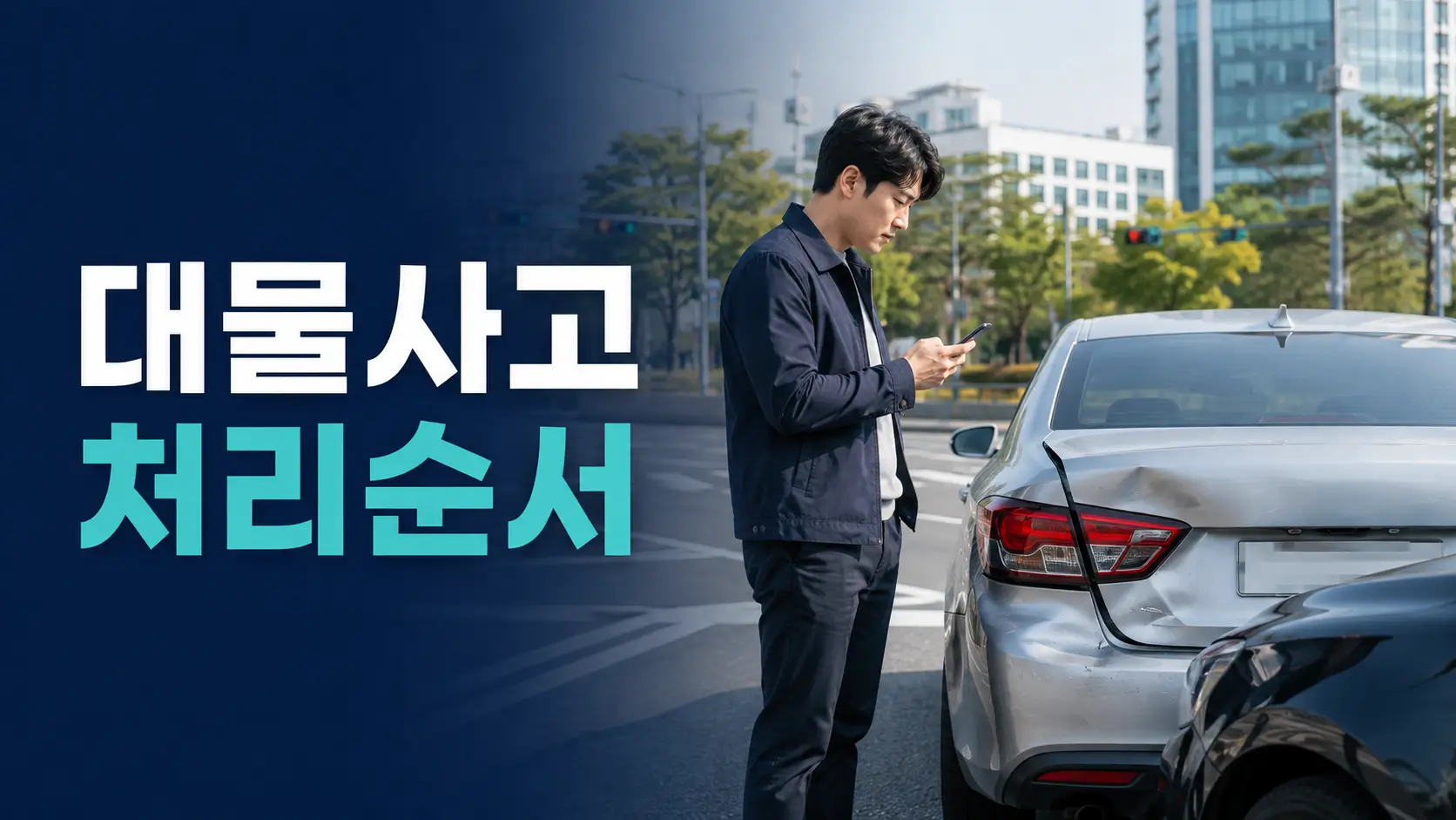 차량만 파손된 사고 처리