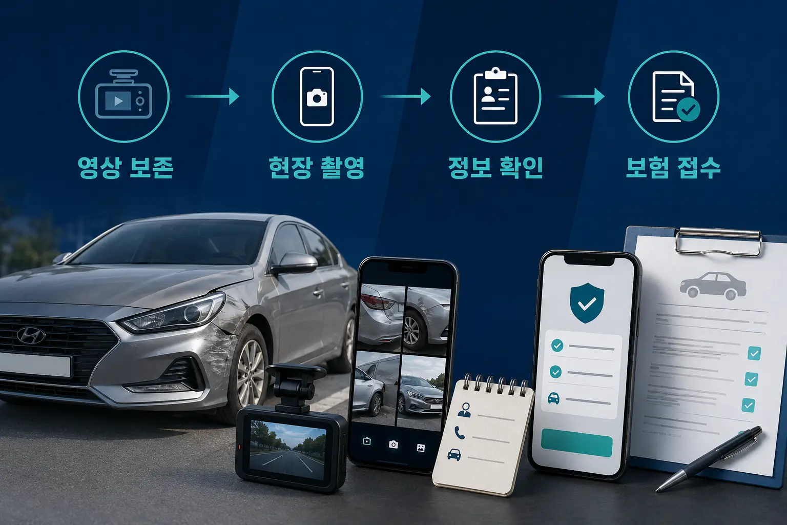 차량만 파손된 사고 처리